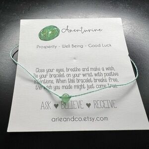 Aventurine Green Bracelet by